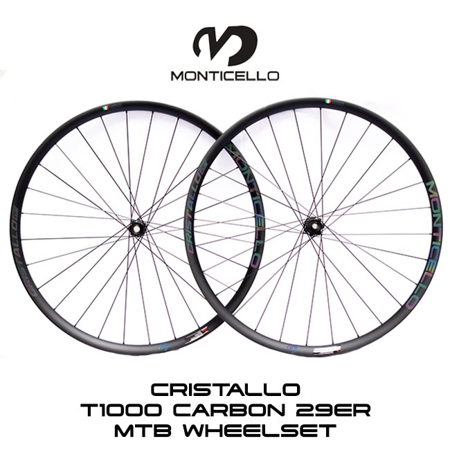 MONTICELLO CRISTALLO W2990 29ER MTB Carbon Wheelset: Unleash Superior Performance with Advanced GPT 3.0 Technology